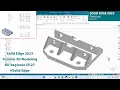 Solid Edge 2023 Tutorial - 3D Modeling for beginner EP 27