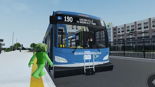 Bus 2281 CALEDONIA Route 190 Unionville Express To Unionville Park
