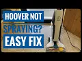 Vacuum repairman How to fix Hoover Powerdash Floor Cleaner No Water Spray