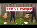 Chainsaws RPM vs Torque