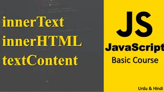 innerText innerHTML and textContent in JavaScript Learn JavaScript