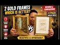 2 Gold Picture Frame Sets Compared Which 4 Pack Is Better
