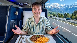 Prøver BUSINESS CLASS på en bus igennem Europa