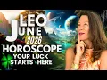 LEO Sun Moon Rising JUNE 2026 Career Success Luck Healing