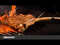 Reverse-seared Tomahawk Ribeye Steak Masterbuilt Gravity Series Charcoal Grill BBQGuys