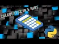 HOW I made Calculator GUI in PYTHON in 5 MINS