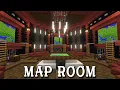 How to BUILD A MAP ROOM in minecraft - Step-by-Step Guide