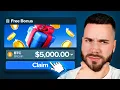 Gambling My 5 000 Free Bonus