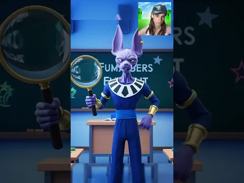 ¿Quién es el MÁS PEQUEÑO? 🔍 Goku y Beerus 😂