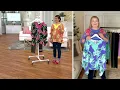 Quacker Factory Iris Beauty and Lace Butterfly Top on QVC