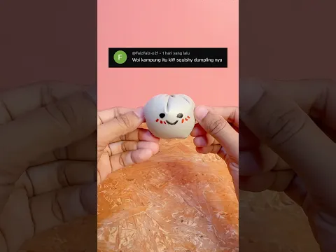 diomelin netijen gegara bikin dumpling squishy kw
