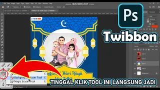 cara membuat twibbon di aplikasi photoshop ii mudah dan cepat