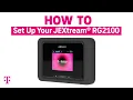 JEXtream RG2100 5G Mobile Hotspot Unboxing and Setup T-Mobile