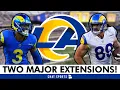 Rams Fans Get A DOUBLE DOSE OF Major News Tyler Higbee Kam Curl Extension Details