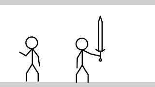 sleeping fighting stickman
