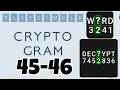 PlaySimple CRYPTOGRAM level 45 46