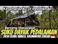 MASIH DINGIN! KESEHARIANKU BERSAMA MASYARAKAT SUKU DAYAK DI PEDALAMAN,  MASAK PAGI BUAT BANYAK ORANG