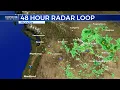 48 hour radar loop
