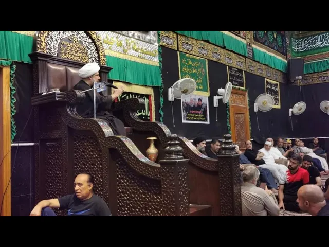 ⁣إيجابيات الزيارة الحسينية المليونية الأربعينية - خطيب كربلاء الدكتور الشيخ إبراهيم العاملي