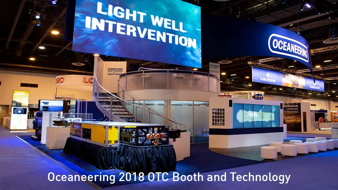 Oceaneering 2018 OTC Booth and Technology | Oceaneering