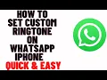 Download Lagu how to set custom ringtone on whatsapp iphone