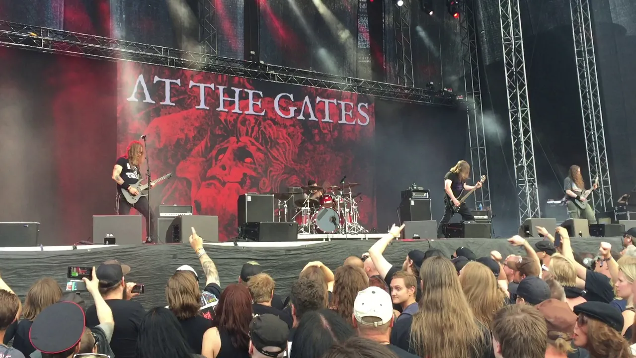 at the gates   Cold live