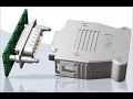 D-SUB quick locking system CONEC SnapLock hoods and connectors