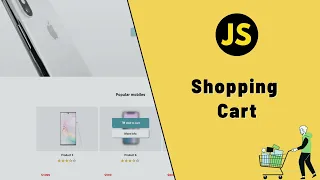 Javascript project Shopping cart tutorial For Beginners