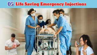 Most Common Emergency Injections Used in Hospitals 🏥