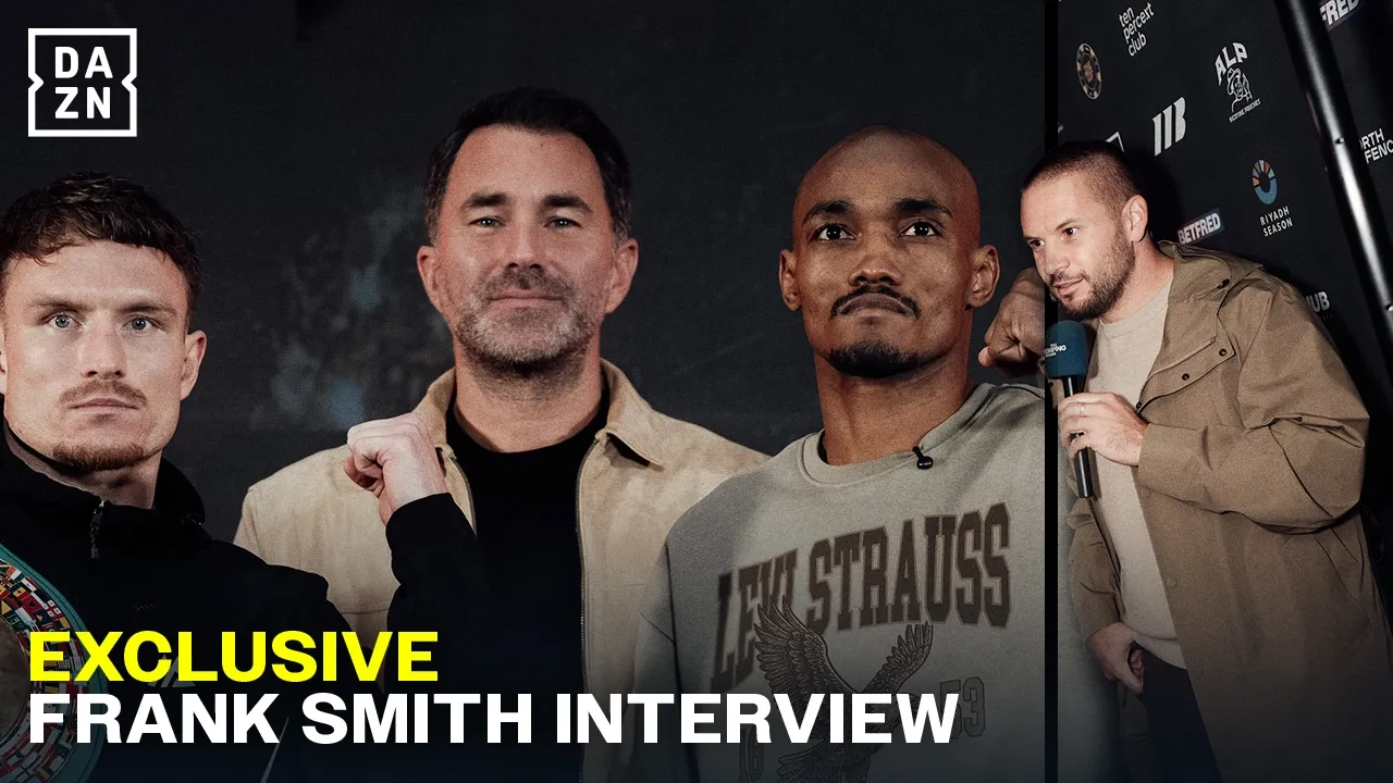 Frank Smith (EXCLUSIVE) Ahead of World Title Fight Dalton Smith vs Alberto Puello