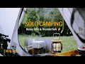 Download Lagu SOLO CAMPING IN HEAVY RAIN 🌧️ | Peaceful Night with Thunder \u0026 Rain in the Forest‼️