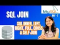 Master SQL JOINS INNER LEFT RIGHT FULL OUTER CROSS SELF JOIN Explained Simply