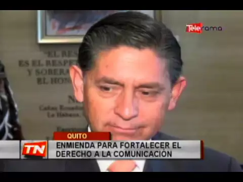 Enmienda para fortalecer el derecho a la comunicación