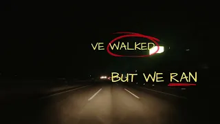 uju we shouldve walked but we ran lyric video 