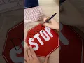 Stop sign - room decor