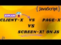 ClientX vs PageX vs ScreenX Understanding JavaScript Coordinates