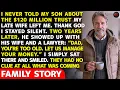 I Never Told My Son About My 120M Trust Then He Showed Up At My Door With His Wife And Their Lawyer