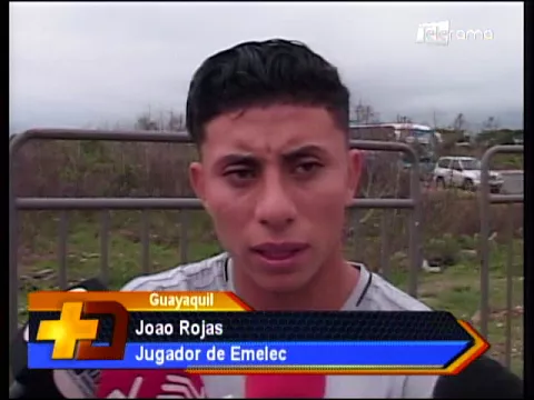 Joa Rojas se sumó a prácticas en Emelec