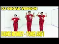 DANCE MONKEY DJ GAGAK ( CROW ) - TONES AND I - CHOREOGRAPHY BY DIEGO TAKUPAZ