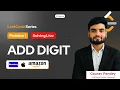 Day 1 LeetCode Problem Solving ADD Digit Solution Explained 150 Days Coding Challenge