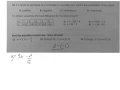 Algebra unit 5 test review