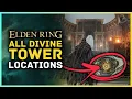 Elden Ring - All Divine Tower Locations Great Rune Activation Guide