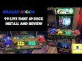 99 Lives TMNT Level 3 Gen 1-4 15 Min Mod Kit for Arcade1up 1hr special Unboxing Install and Review