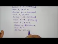 Lecture 26 8051 Assembly language program to interface LCD LCD Programming