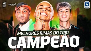 JOTAPÊ, APOLLO E NEGROTE DESTRUÍRAM NA BDA 10 ANOS! | MELHORES RIMAS