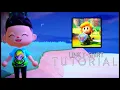 Link and Triforce T-Shirt Tutorial - Animal Crossing New Horizons