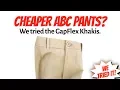 Cheaper ABC Pant Alternative The GapFit Khakis Review