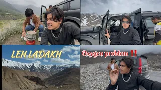 Finally poch gaye leh ladakh |  oxygen problem 😷