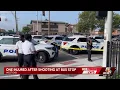 Police 1 hospitalized after shooting at bus stop in Cincinnati s West End