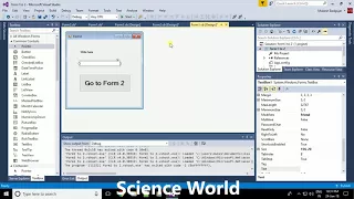 Visual Basic net Tutorial 9 Send Form1 text to Form2 How to get text of other form